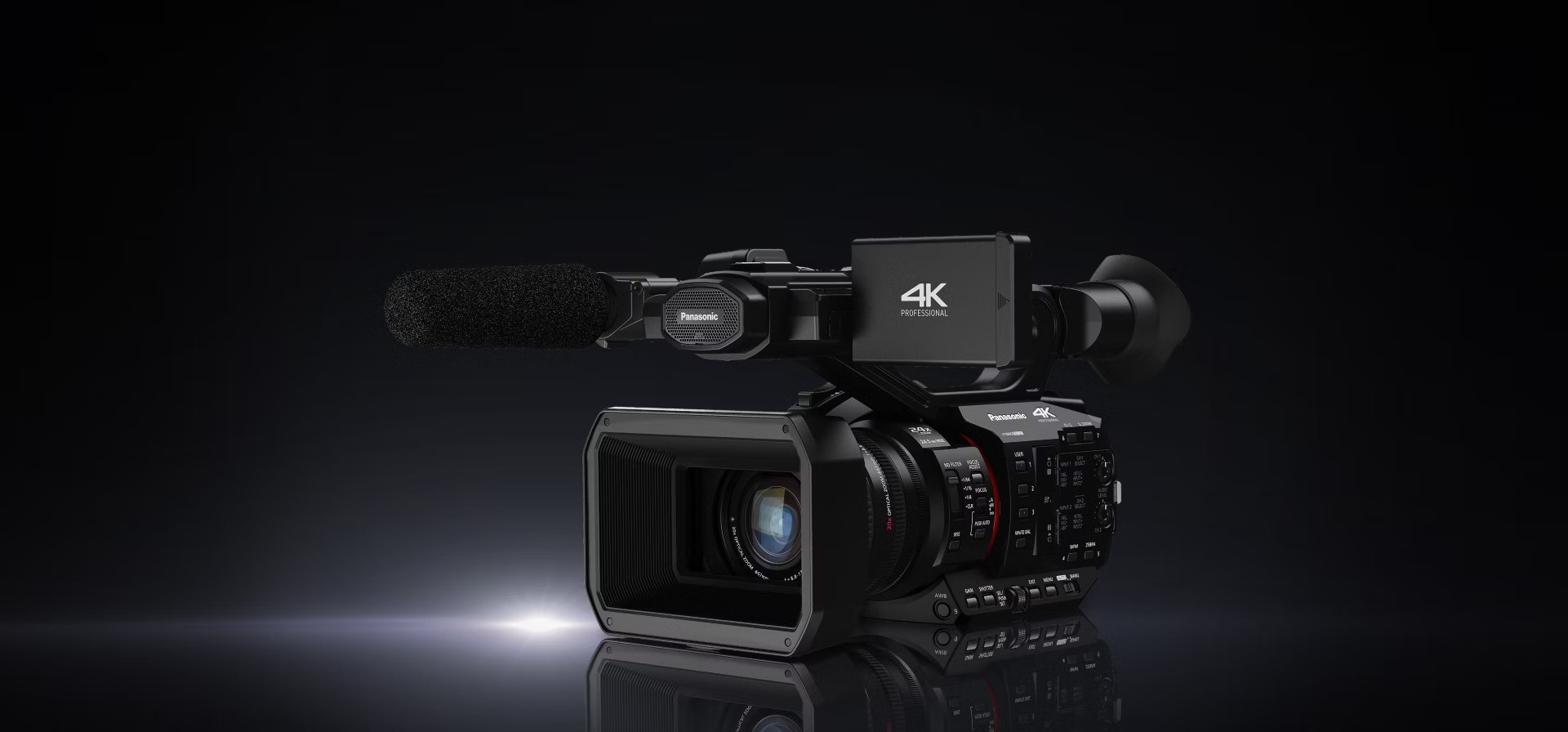 Professional Cinema Rig Camera
