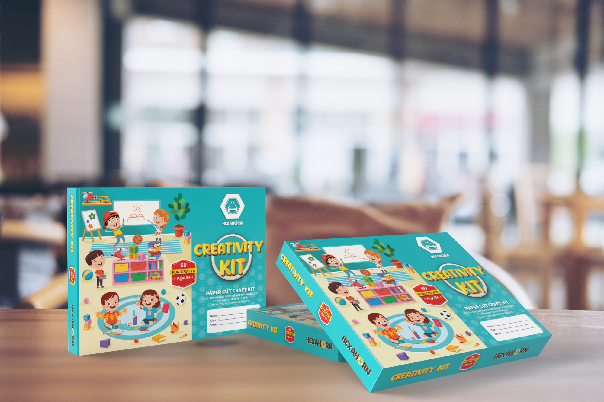 Packaging Mockup Render